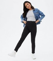 New Look Petite Black Dark Wash Lift & Shape Jenna Skinny Jeans